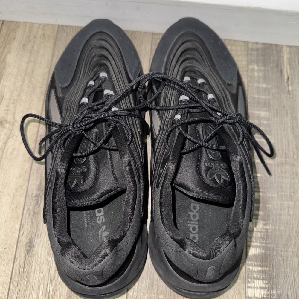 Adidas Originals Ozelia Black Sneakers Men's US 9.5 Chunky Casual Shoes - Picture 6 of 11